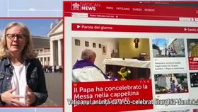 VIDEO Prima imagine cu Papa Francisc după o lună în spital. Credincioșii se roagă pentru el